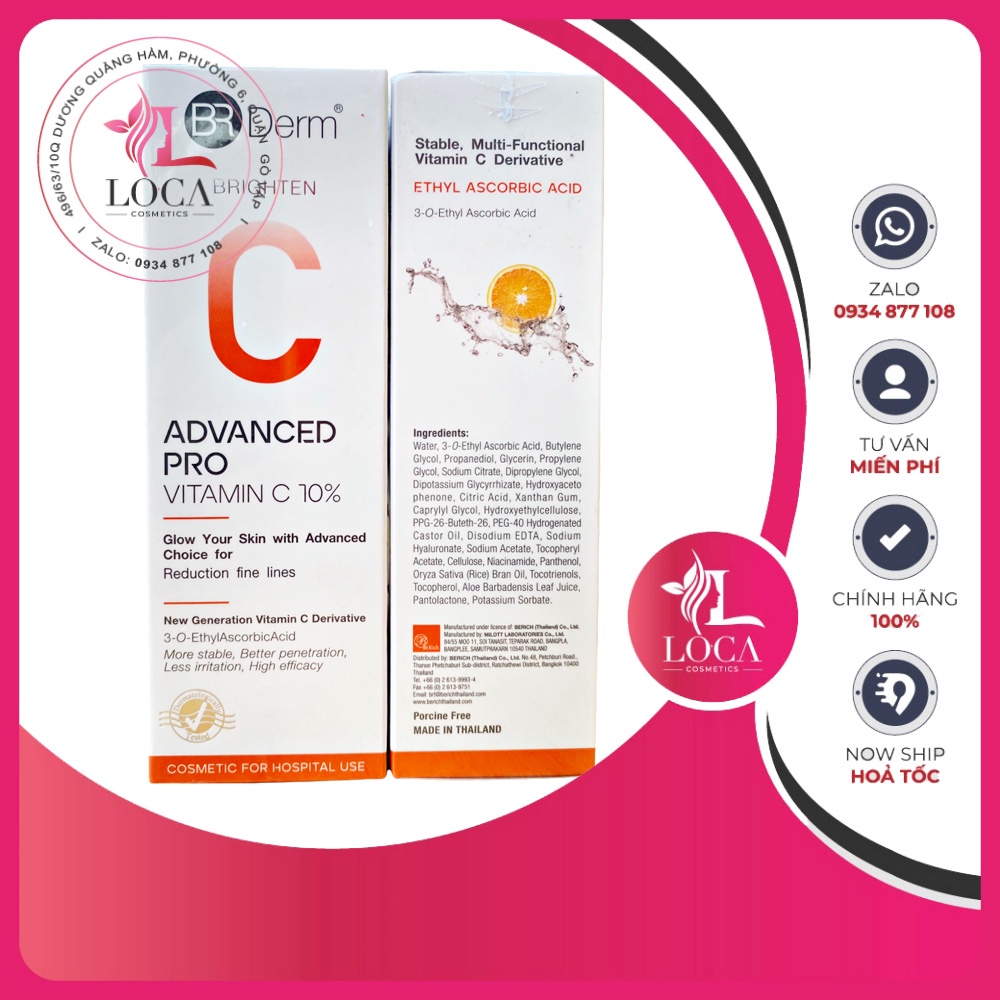 Serum Vitamin C BRDerm Advanced Pro Vitamin C 10%