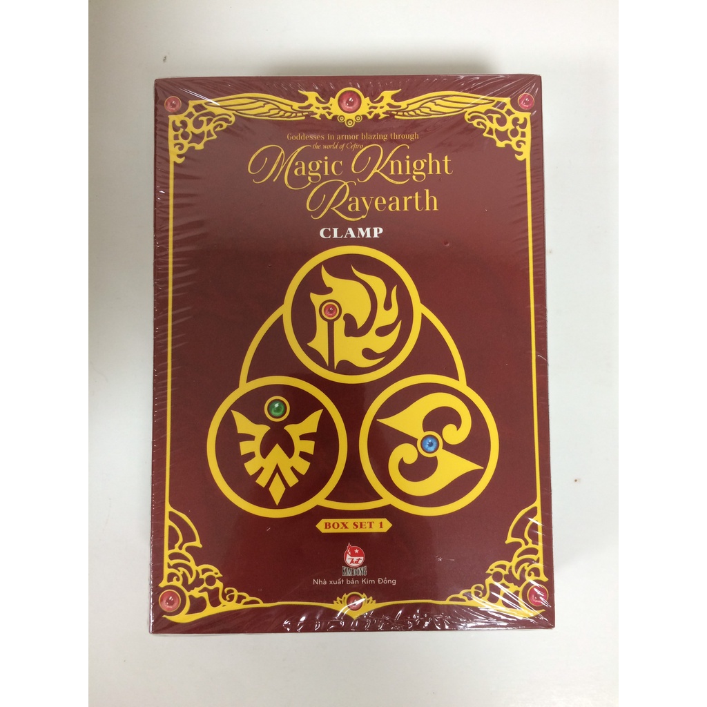 Sách - Boxset Hiệp sĩ phép màu (3 tập)
