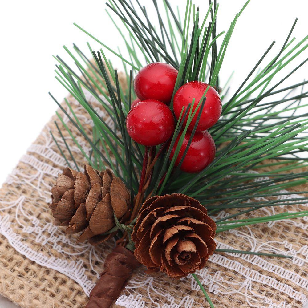 Vòng Nhẫn Treo Khăn Ăn Bằng Kim Loại Trang Trí Giáng Sinh DIY