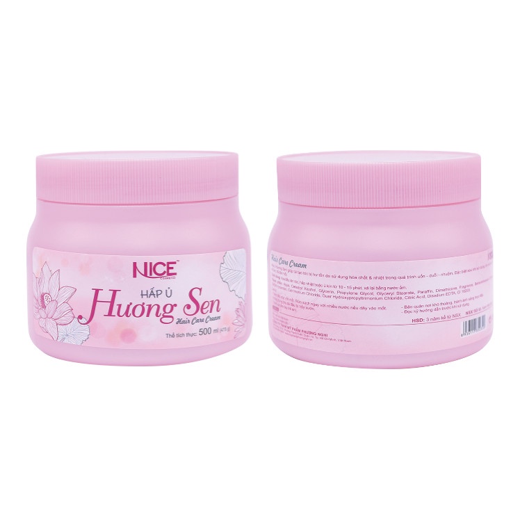KEM HẤP Ủ TÓC SUÔN MƯỢT HƯƠNG SEN NICE 1000ML