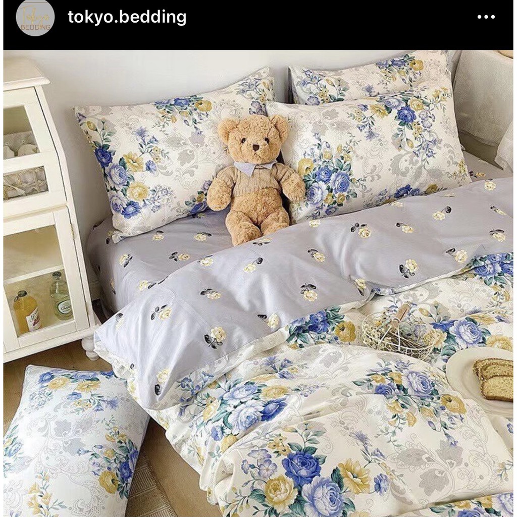 BỘ CHĂN GA COTTON LIVING -TOKYO.BEDDING