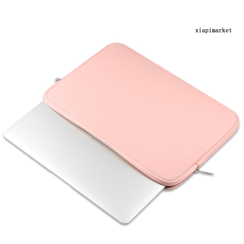 LOP_Faux Leather Laptop Handbag Notebook Protection Storage Bag Case for Macbook