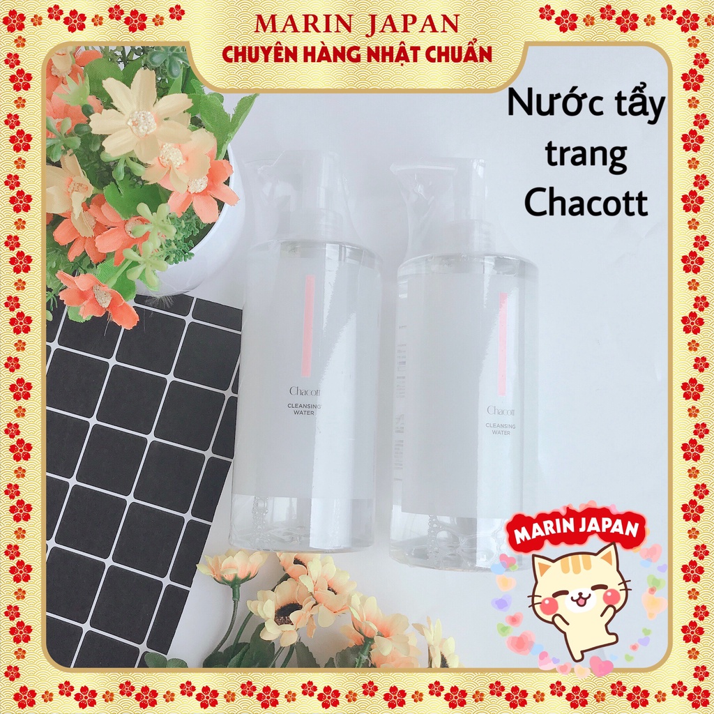 (CHÍNH HÃNG,CHUẨN NHẬT BẢN) Nước tẩy trang Chacott For Professionals 500ml