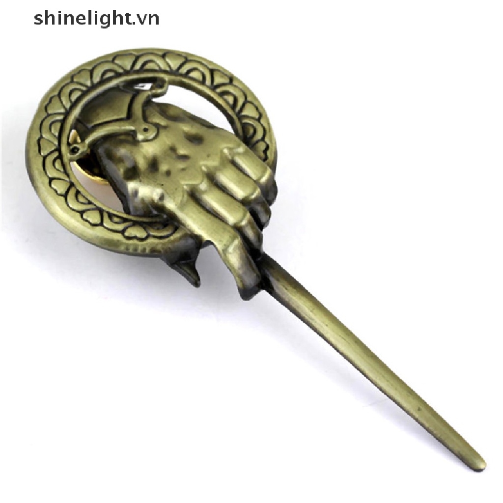 [shinelight] Trâm Cài Áo Hóa Trang Phim Trò Chơi Vương Quyền Quyến Rũ Mới Cài Áo Hình Nhân Vật Phim Game of Thrones N / A