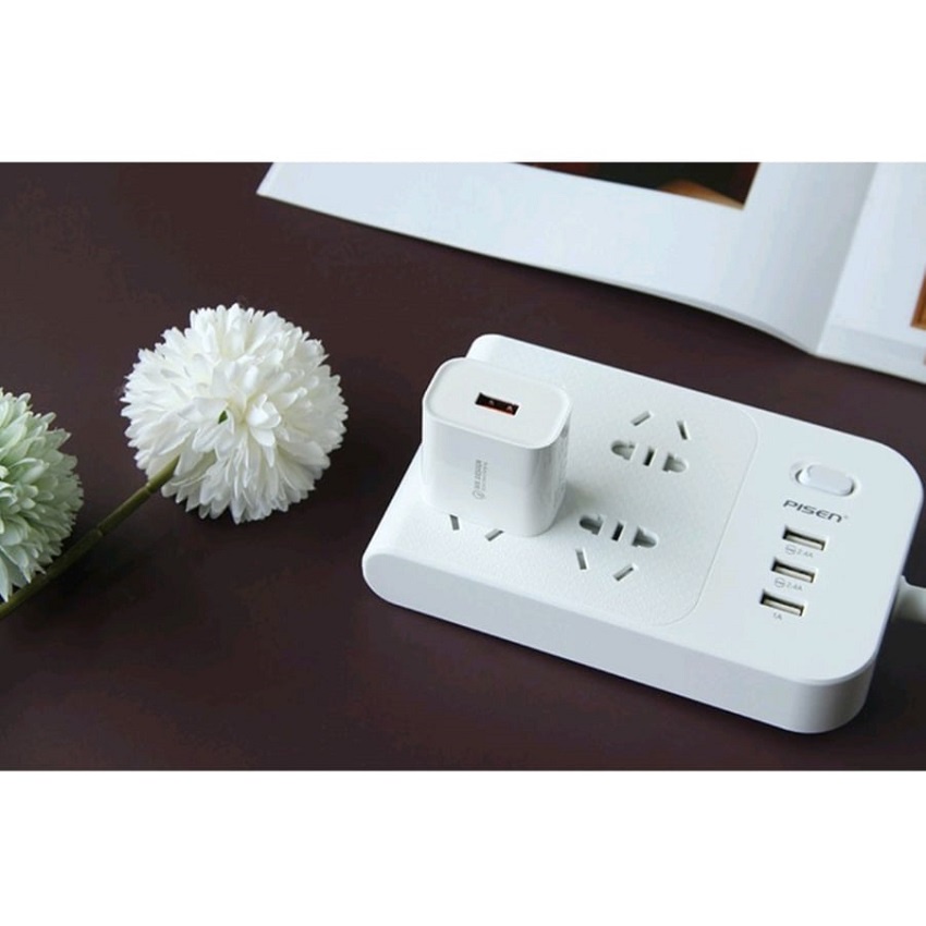 CHÍNH HÃNG Bộ Cốc Củ Sạc Nhanh kèm dây cáp 18W WK Chính Hãng, Cốc Sạc Nhanh  ( QC 3.0 )