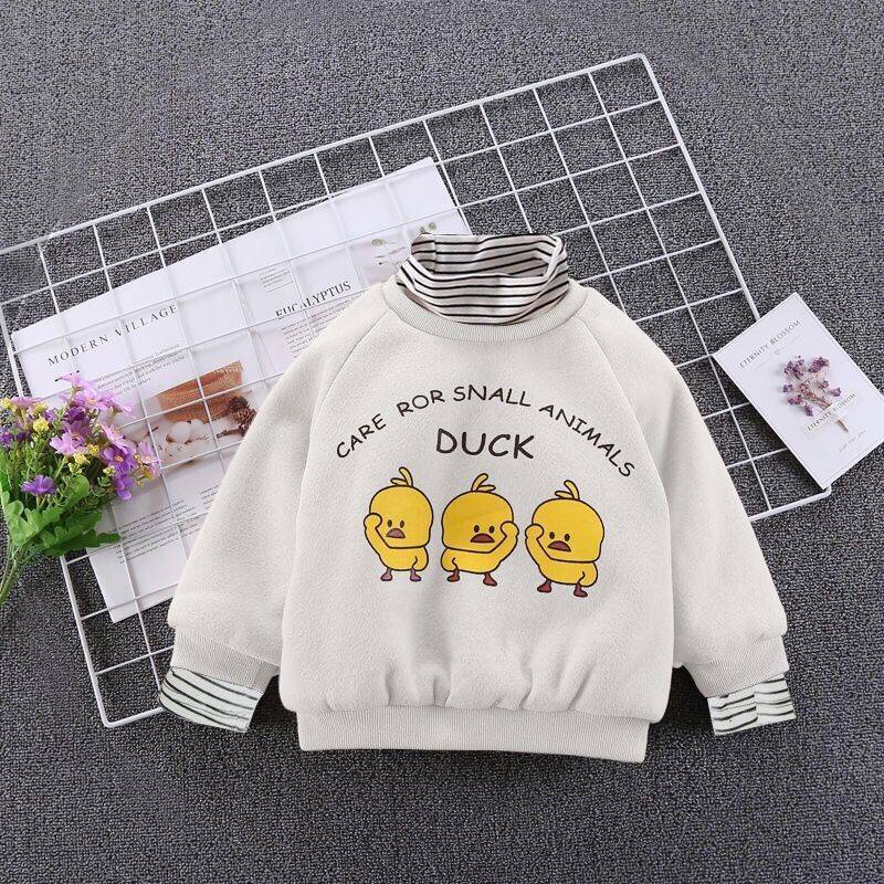 Áo Hoodie Thời Trang Xuân Thu Phong Cách Hàn Quốc Dành Cho Bé