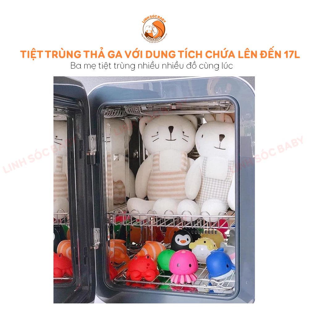 Máy tiệt trùng sấy khô UV Fatz Baby Super 2 FB4706SL | BH chính hãng 1 năm