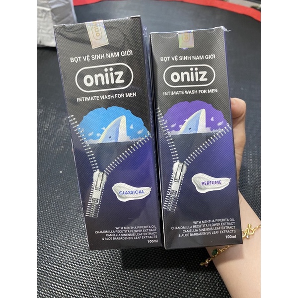 Bọt vệ sinh vùng dưới nam giới Oniiz 100ml