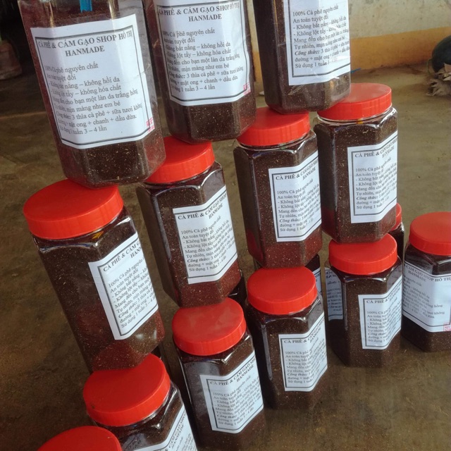 Bột caffe tắm trắng