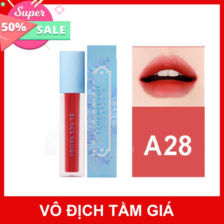 Son Black Rouge A28 ⚡️𝑯𝒂̀𝒏𝒈 𝑯𝒂𝒏𝒅𝒎𝒂𝒅𝒆⚡️  Màu Cam Đất