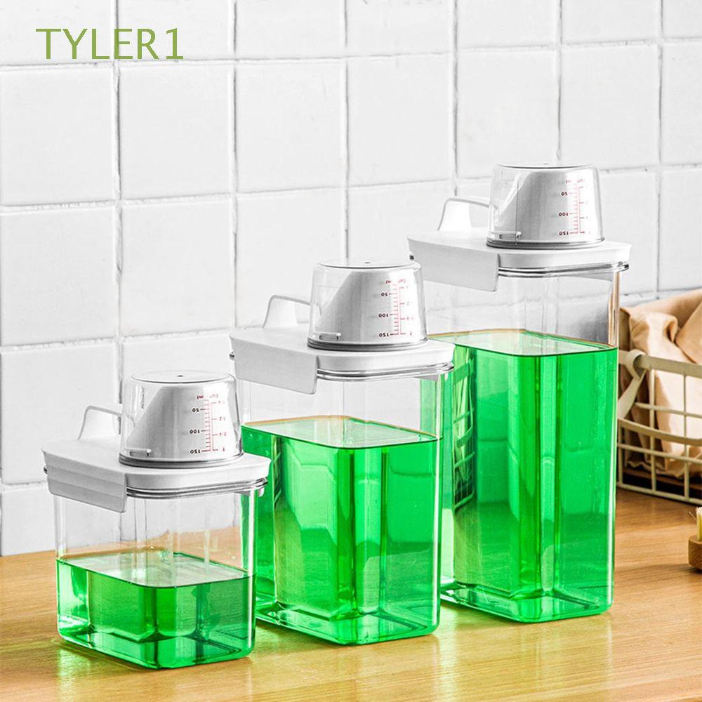 1 Hộp Đựng Bột Giặt Tẩy Rửa Cốc Đo Lường Tiện Dụng