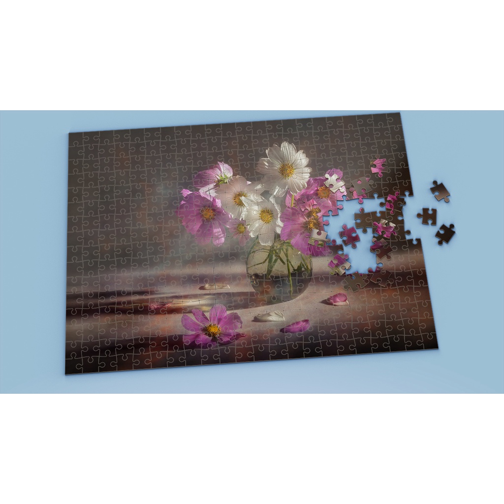 Tranh ghép hình STILL LIFE - Mẫu 18 - Nhận in theo yêu cầu