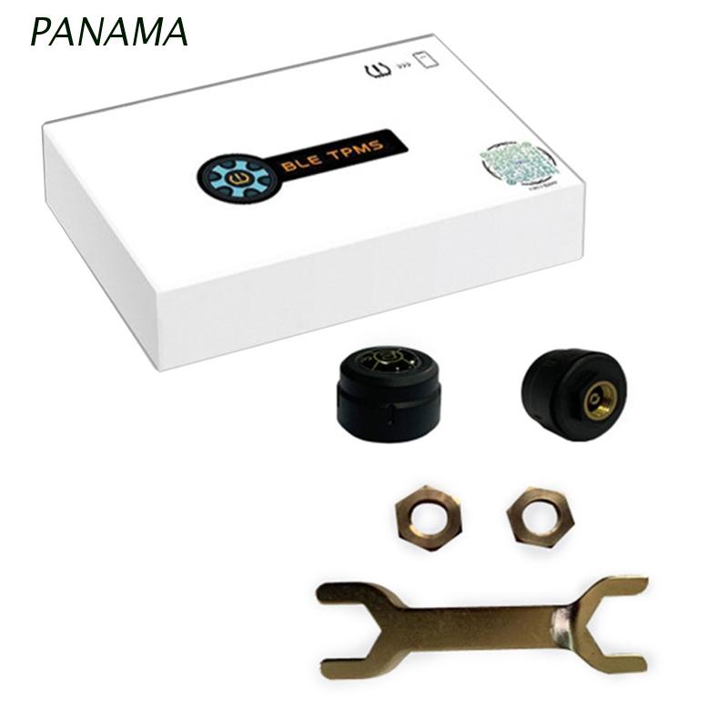 Bộ 2 cảm biến áp suất lốp xe hơi kết nối Bluetooth