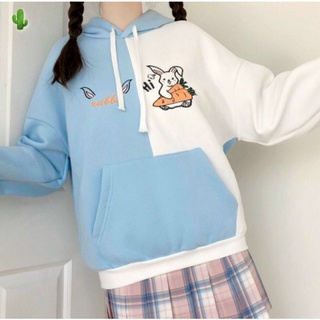 Áo hoodie anh là thỏ em là cà rốt