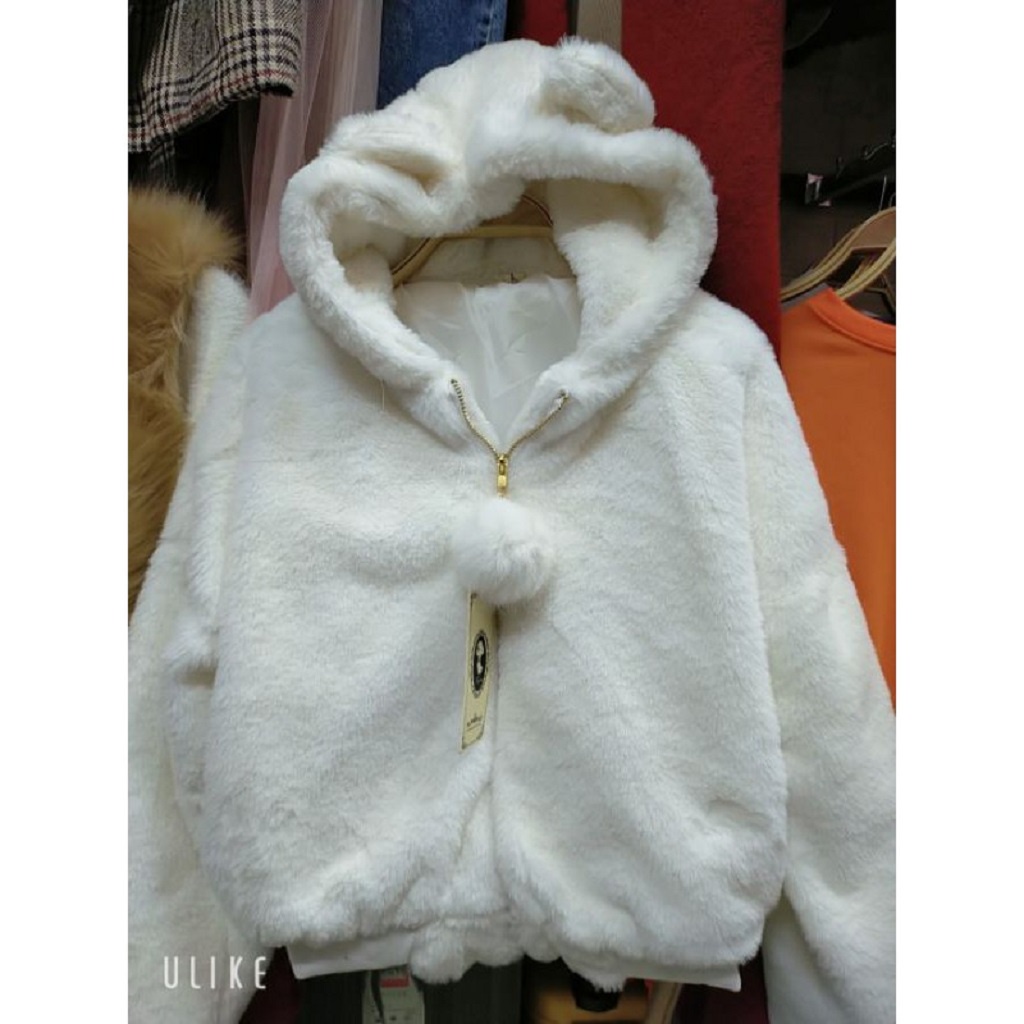 Áo Khoác Lông Gấu, 1 lớp chất mềm mịn, siêu cute | BigBuy360 - bigbuy360.vn