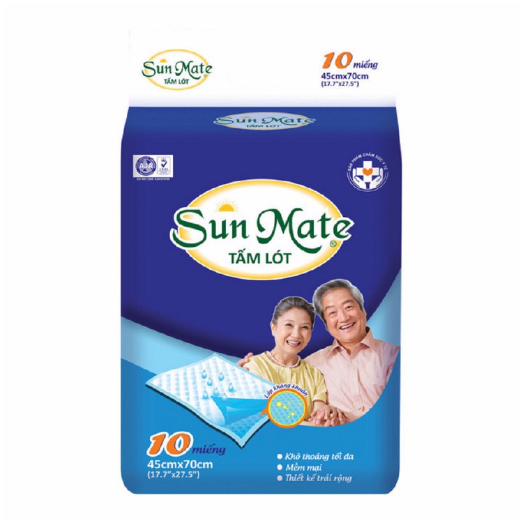 Tấm đệm lót SunMate 10 (10 miếng/gói)