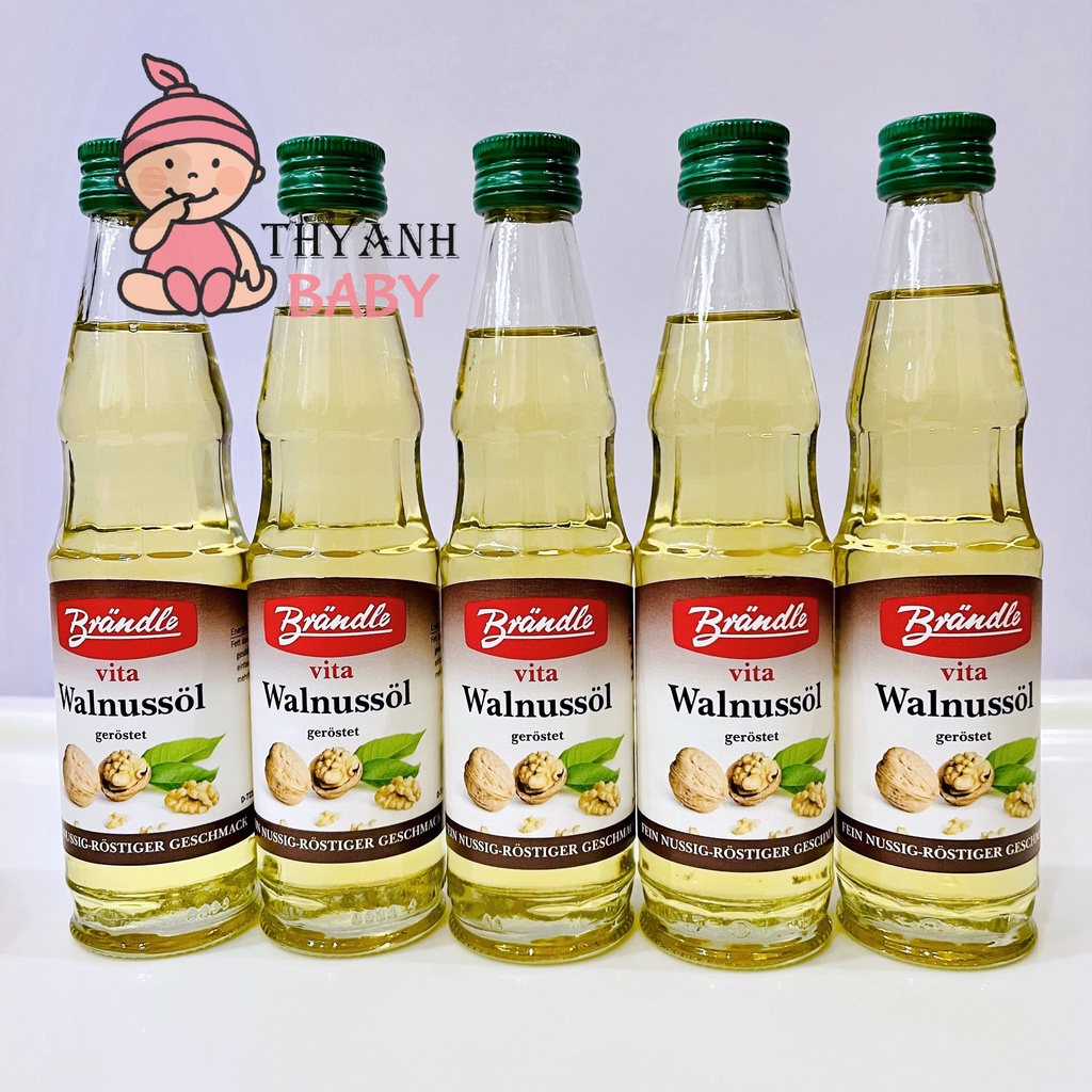 Dầu óc chó nguyên chất Brandle Vita Walnussol 100ml Đức