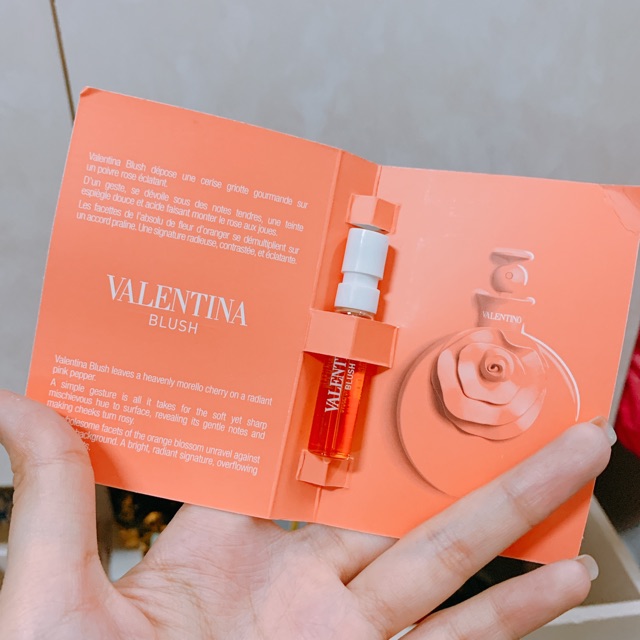 Vial mẫu thử nước hoa Valentina Pink và Blush siêu ít