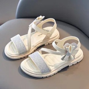 Giày Sandal Công Chúa Đế Mềm Chống Trượt Cho Bé Gái (2252)