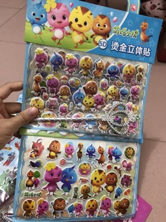 Sticker HÌNH DÁN DỄ THƯƠNG CHO BÉ YÊU