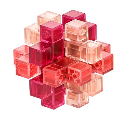 ✅ [Đồ Chơi Trí Tuệ] Khóa Khổng Minh Cao Cấp. Rubik The 24 Lock - Kongming sphere - Shape Lock - Six pieces V1
