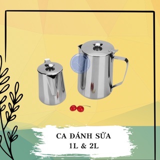[GIÁ SỈ] Ca Đánh Sữa Có Nắp 1L & 2L
