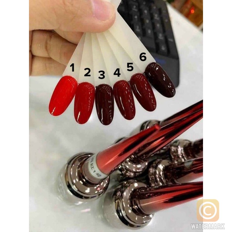 [ Siêu Hot ] Sơn Gel Mxbon 6 Màu Đỏ Chính Hãng (loại 1)