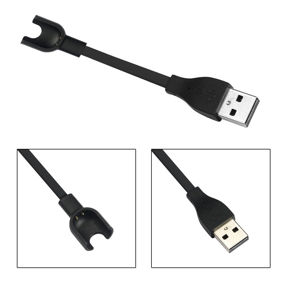 1 Dây Cáp Sạc Nhanh 15cm Tpe Usb Cho Vòng Đeo Tay Thông Minh Xiaomi Miband2