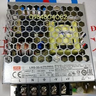 Nguồn Meanwell LRS-35-5, 5vdc-7a