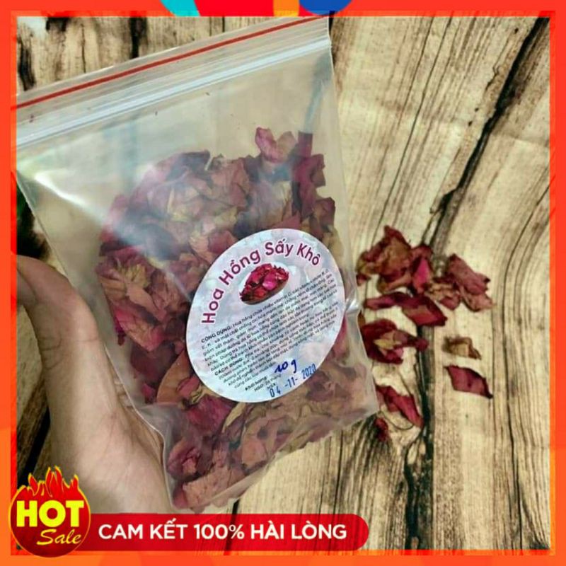 Cánh Hoa Hồng Khô HUNMUN Handmade