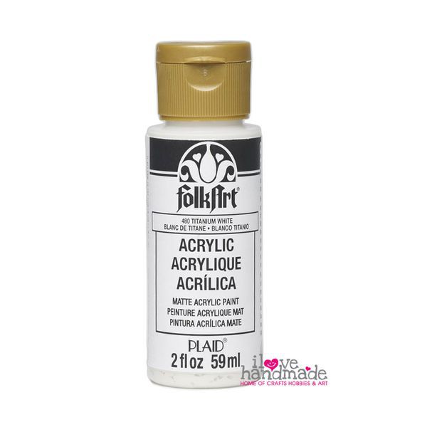 FolkArt Acrylic Premium 59ml các tông đen, xám, trắng, đất