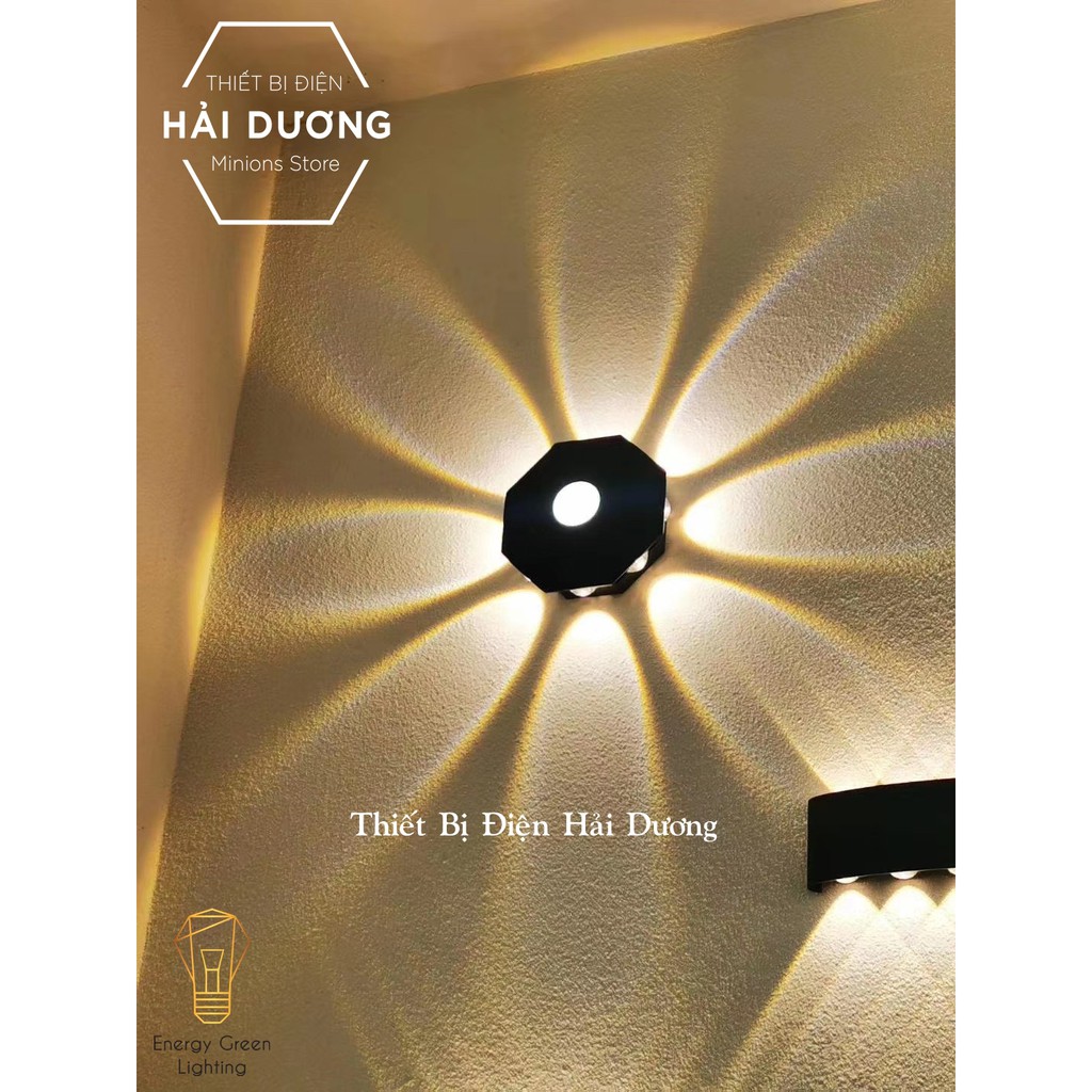 [NEW] Đèn Tường Chống Nước Cao Cấp Hình Bông Hoa Phong Cách Vintage Bắc Âu  DT-682 DT-684 - Energy Green Lighting