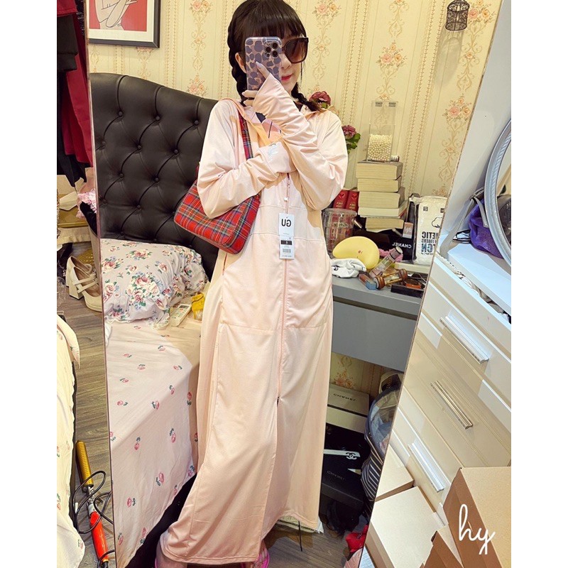 Áo nắng gu dáng dài