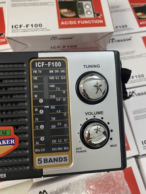 Đài radio Mason F100