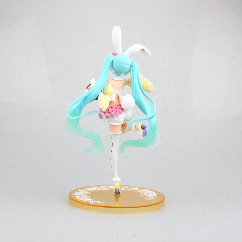 Mô Hình Nhân Vật Hatsune Miku siêu dễ thương trang trí decord