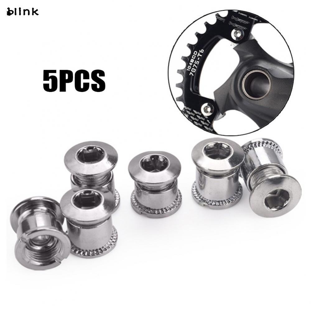 Set 5 Cặp Bu Lông Inox Màu Bạc Mới US