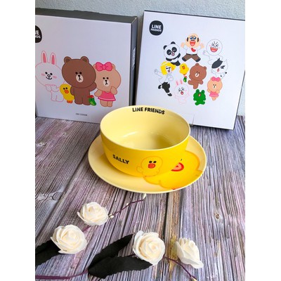 Bát,Tô, Đĩa LINE FRIENDS BROWN, CONY SALLY