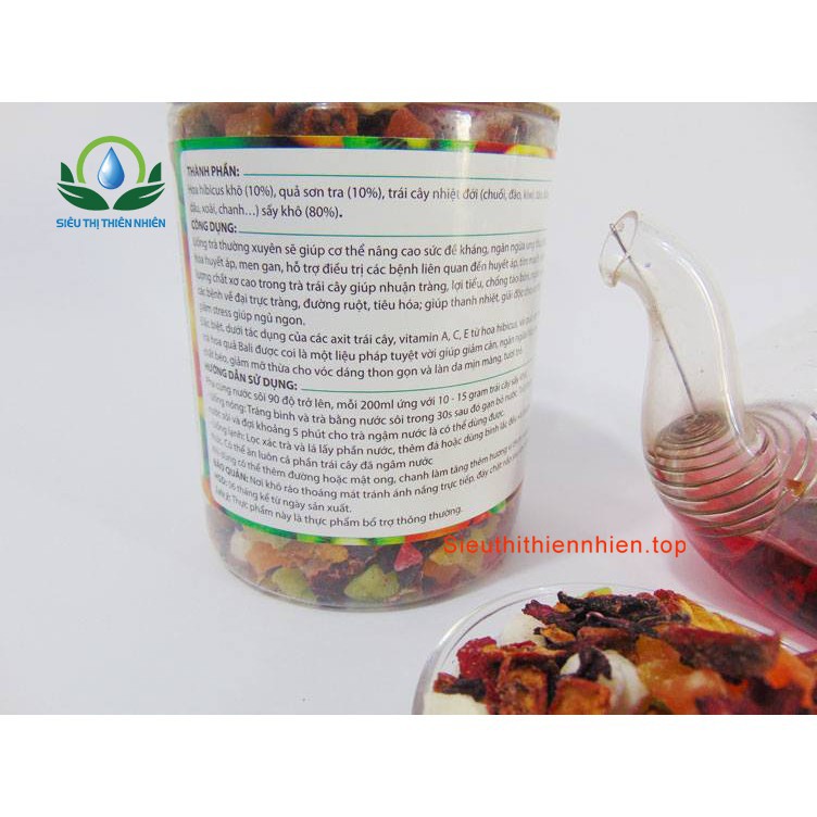 Trà hoa quả bali đóng hộp thương hiệu Mộc Sắc | BigBuy360 - bigbuy360.vn