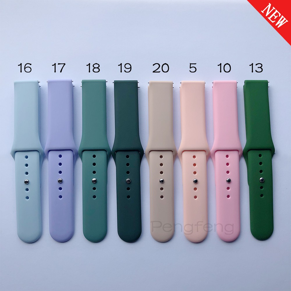 Dây đeo silicone cho vòng đeo tay thông minh Xiaomi Huami Amazfit GTS / gts 3 2 2e 2Mini