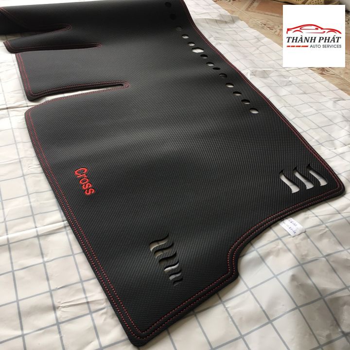 Thảm Taplo Da Carbon Toyota Corolla Cross 2020 2021 Loại 1 chuẩn theo xe ( BH 12 tháng ) | BigBuy360 - bigbuy360.vn