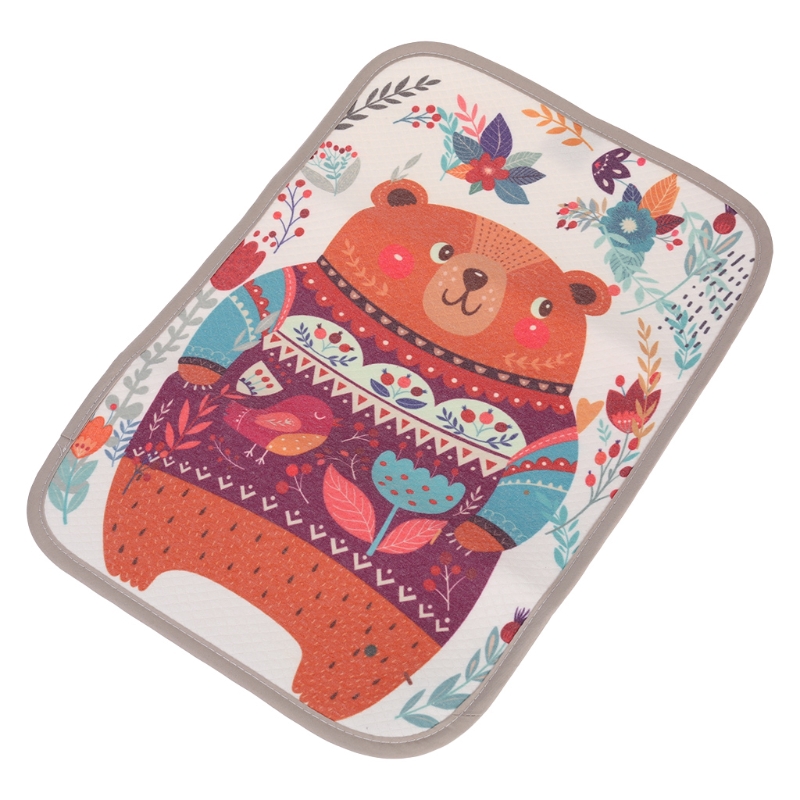 Baby Changing Pad Reusable Waterproof Stroller Diaper Portable Mattress Cartoon