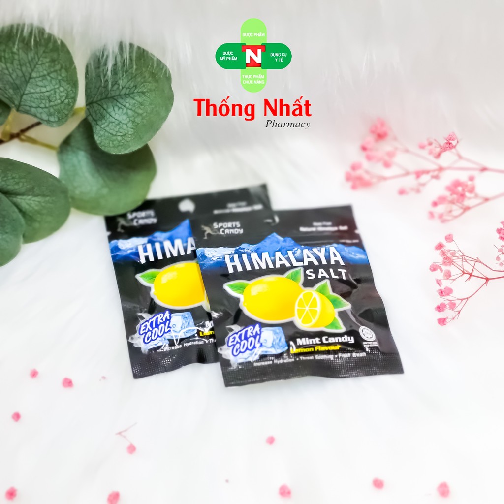 1 GÓI KẸO CHANH MUỐI HYMALAYA SALT CHUA CHUA NGỌT NGỌT NGON LẮM BẠC HÀ MÁT LẠNH 15GRAM