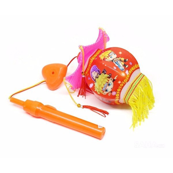 Lồng đèn trung thu mái đình có đèn và nhạc cho bé rước đèn