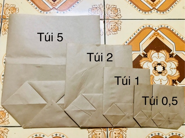 Combo 100 túi xi măng đựng hàng kt 17x21cm