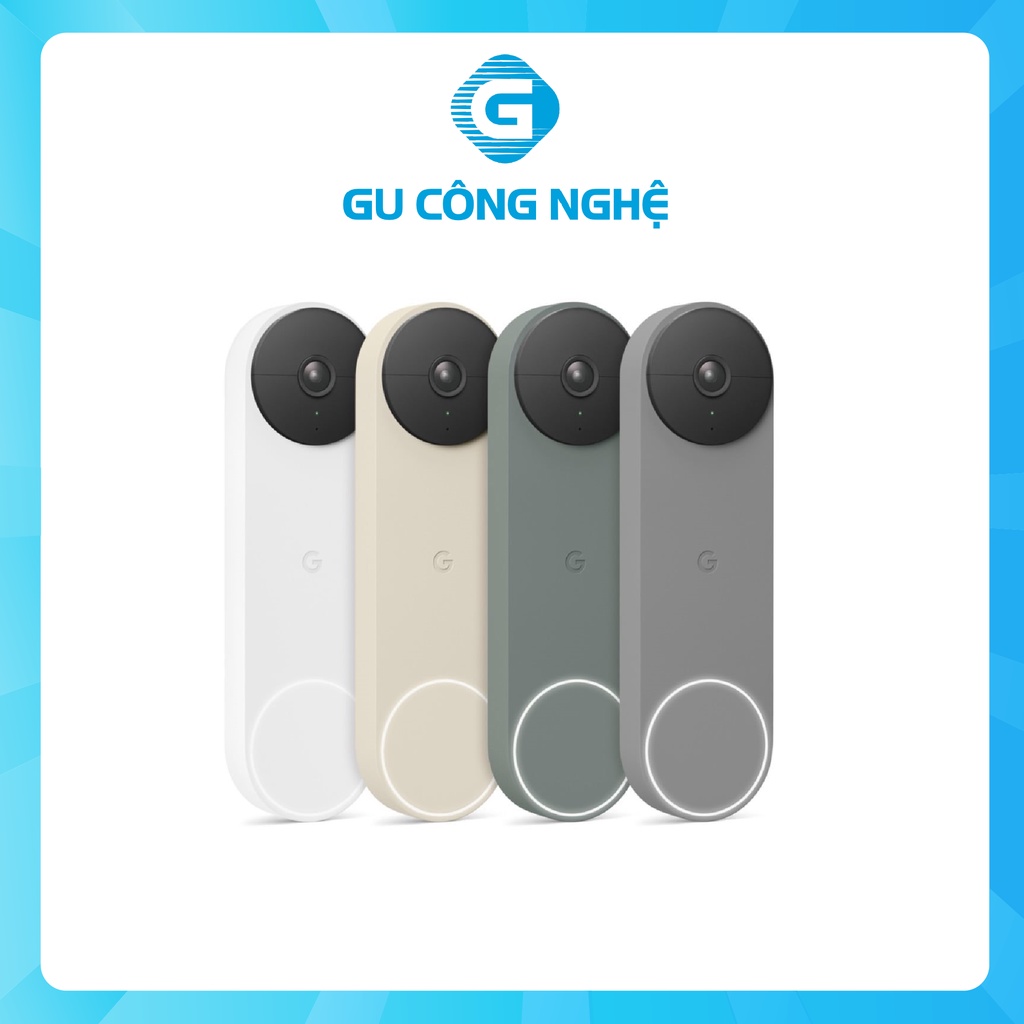 Google Nest Doorbell Battery – Chuông cửa dùng Pin mới nhất của Google