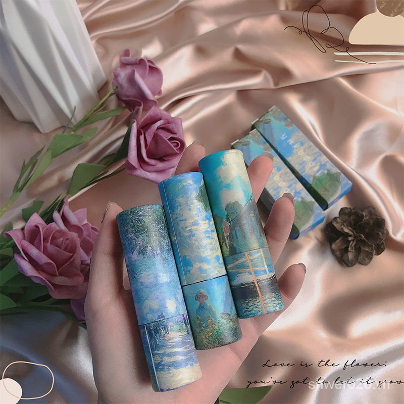 Oil Painting Lipstick Matte Matte ins Does Not Fade Non-Stick Cup Waterproof White Makeup Light Nude yPe3