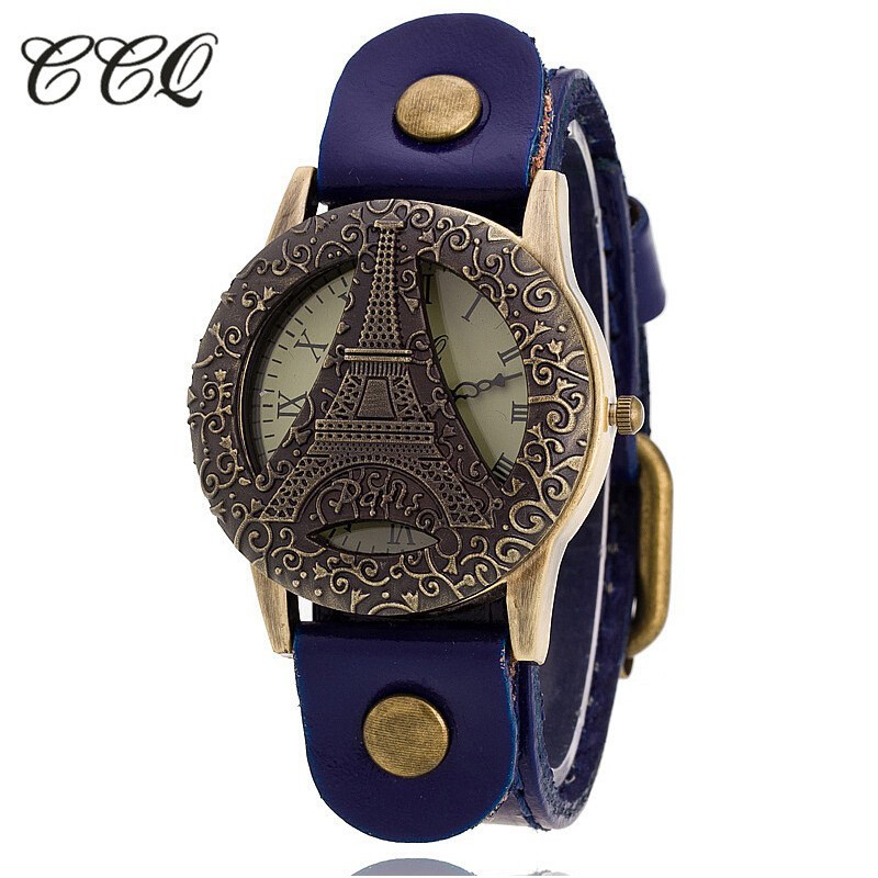 Đồng hồ thạch anh đeo tay dây da thời trang cho nữ | BigBuy360 - bigbuy360.vn