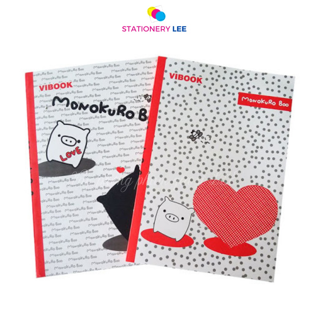 Tập sinh viên 200 trang Vibook heo Monokuro Boo