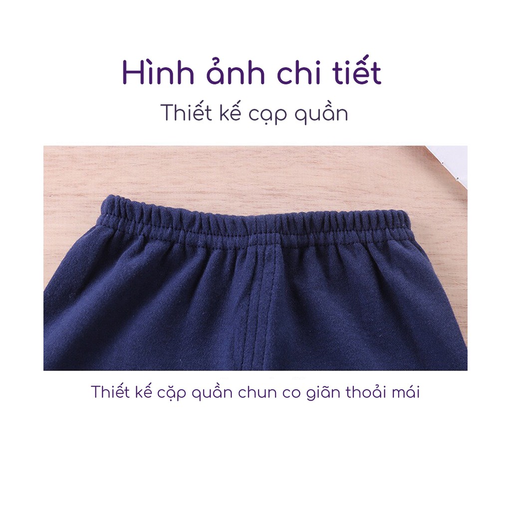 Bộ Thu Đông Cho Bé Trai Bé Gái Từ 12 Tháng Đến 8 Tuổi Chất Cotton Co Giãn Thoải Mái Hình In Ngộ Nghĩnh