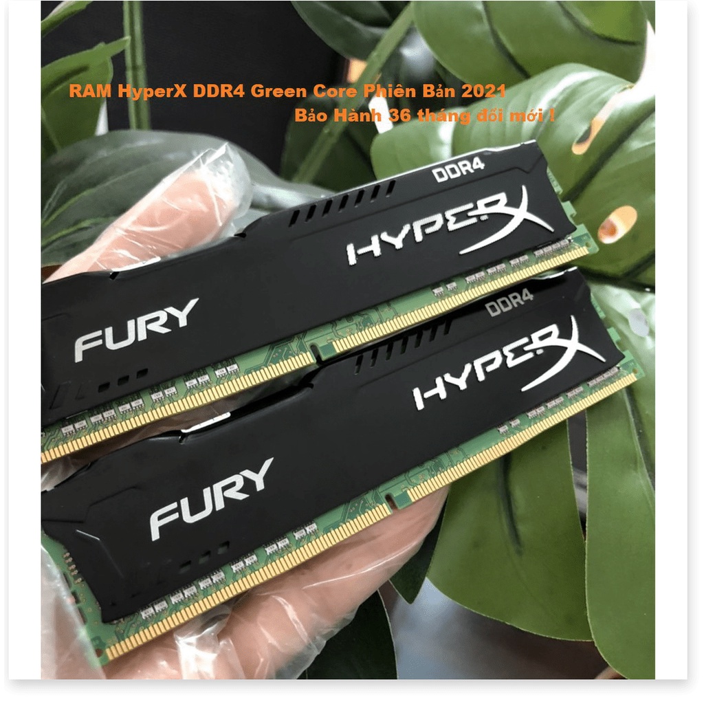 🆕 Ram kingston HyperX Fury DDR4 8GB Bus 2400MHz Dùng Cho Máy Tính Để Bàn PC Desktop  Bảo Hành 36 Tháng 1 Đổi 1